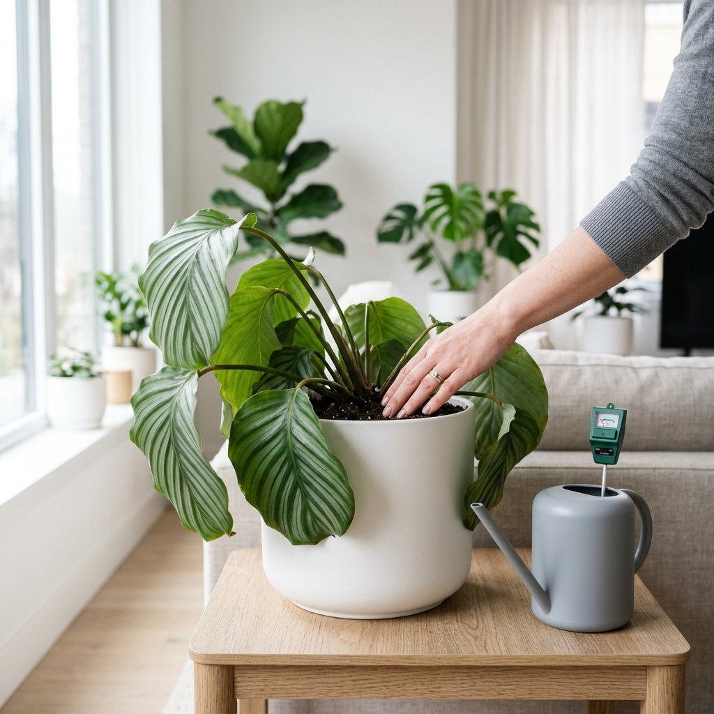 Calathea Drooping: Water or Light Issue?