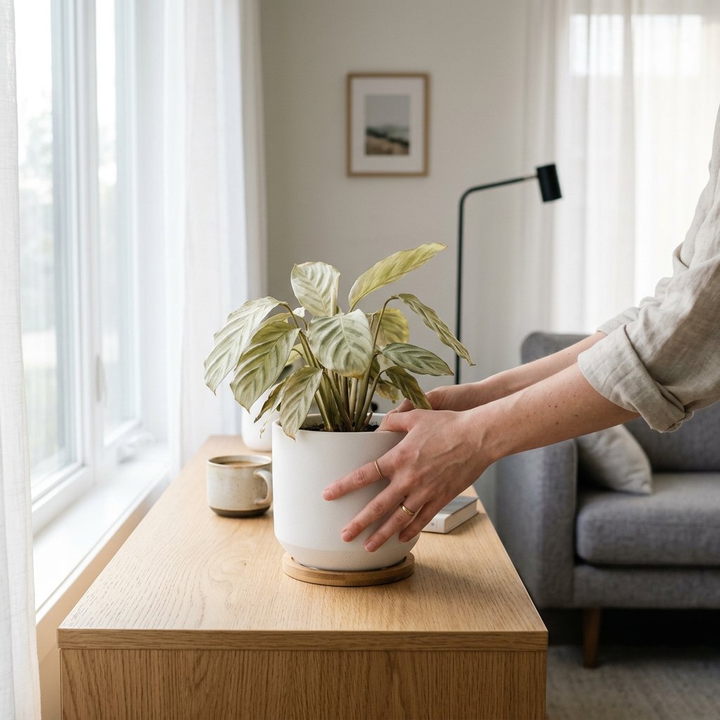 Calathea Fading Colors: Light Fixes