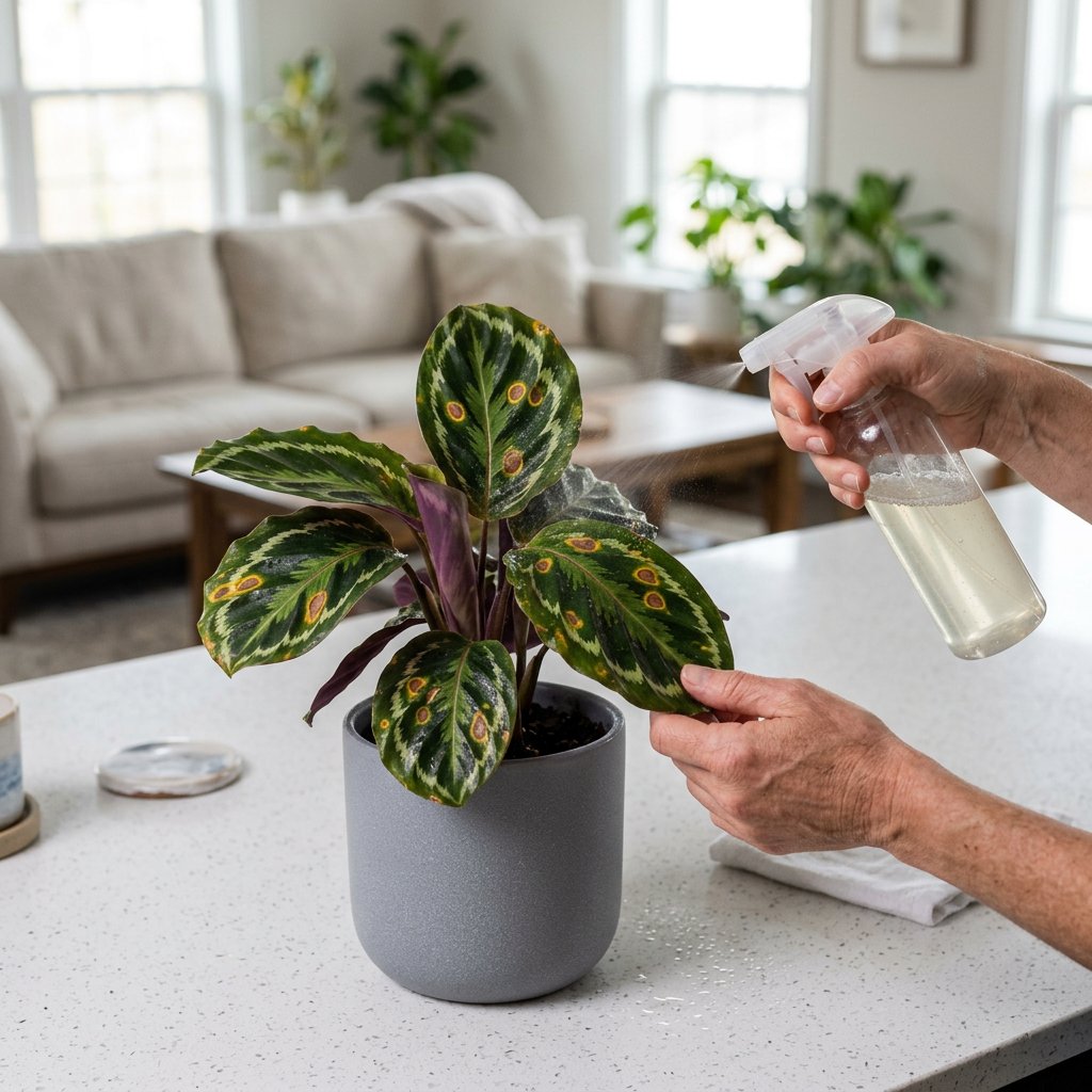 Calathea Leaf Spot Disease Treatment