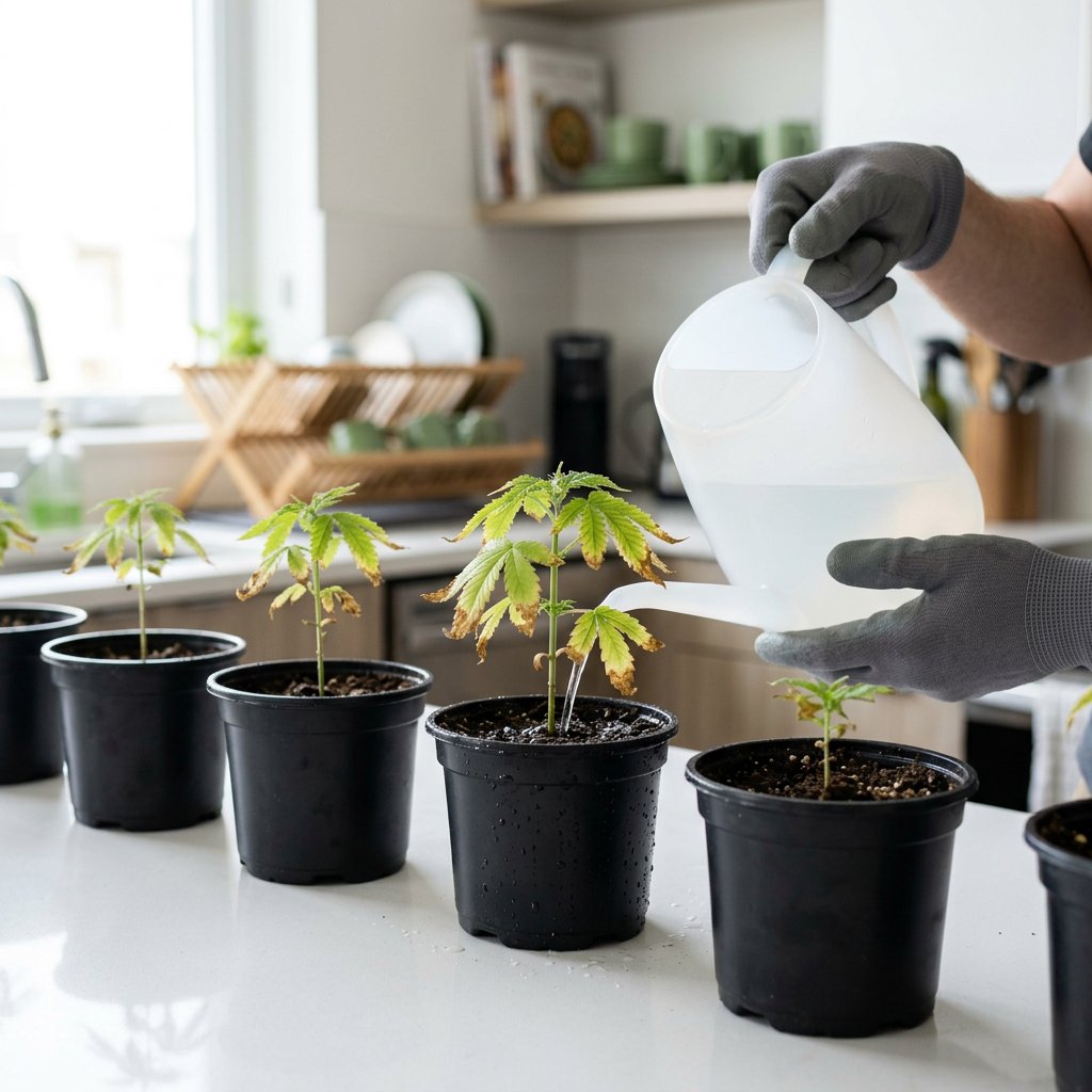 Cannabis Seedlings: Nutrient Burn Fix