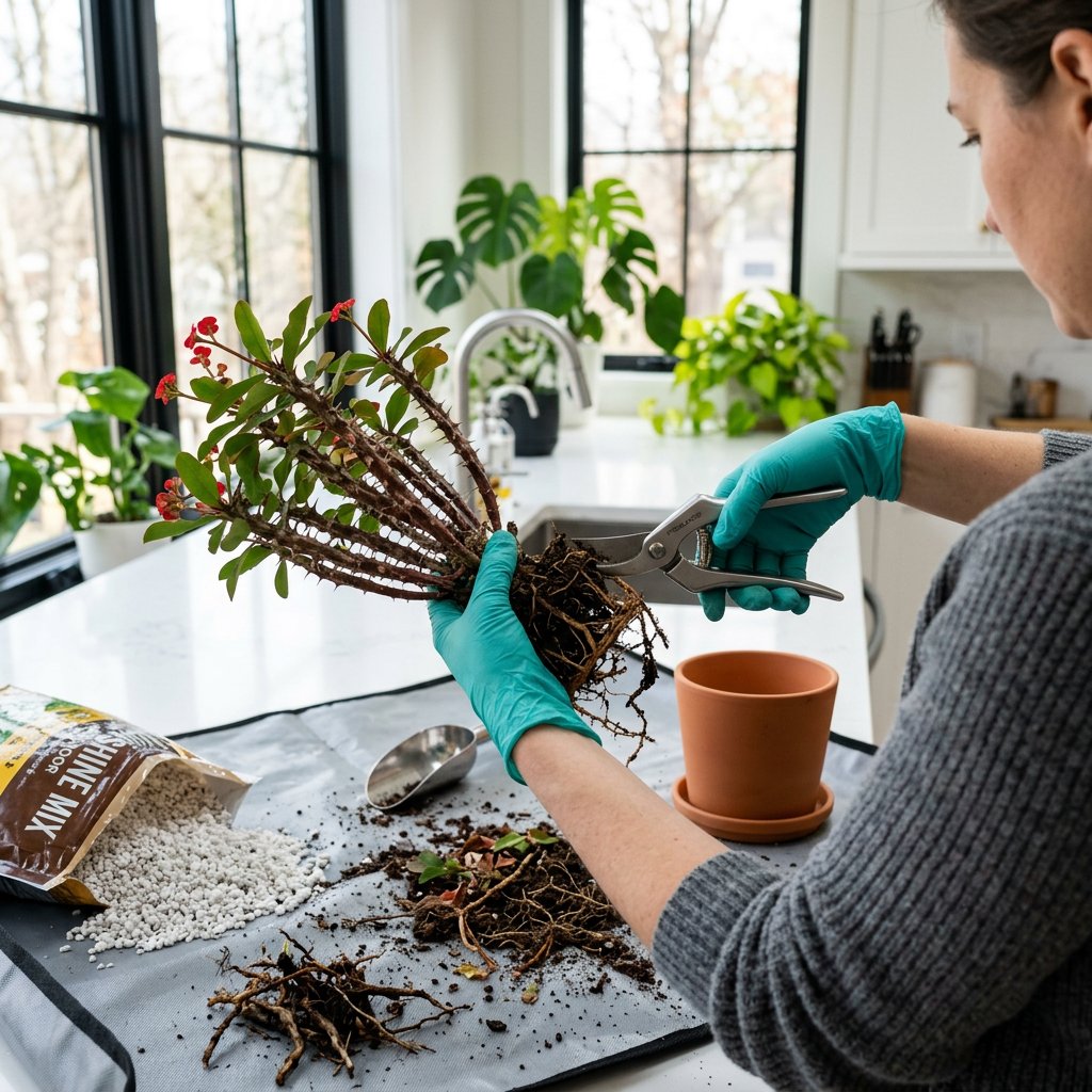 Crown of Thorns Root Rot Rescue