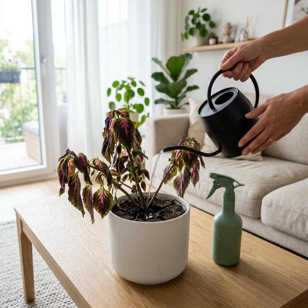 Fix Drooping Coleus Plants Indoors