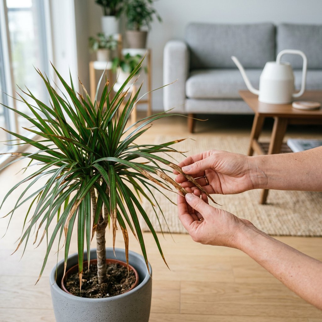 Fluoride Toxicity in Dracaena Plants