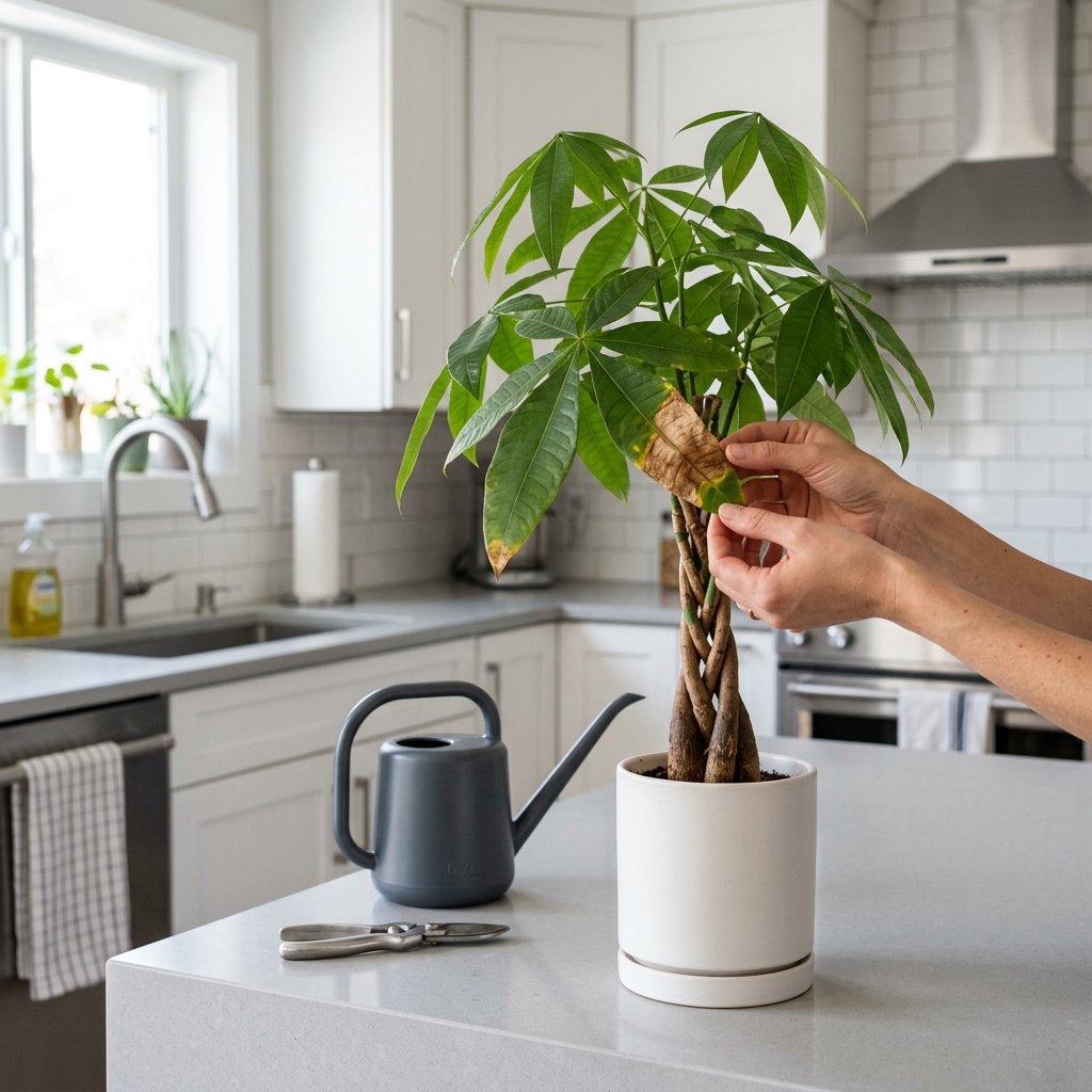 How to Prevent Money Tree Leaf Scorch