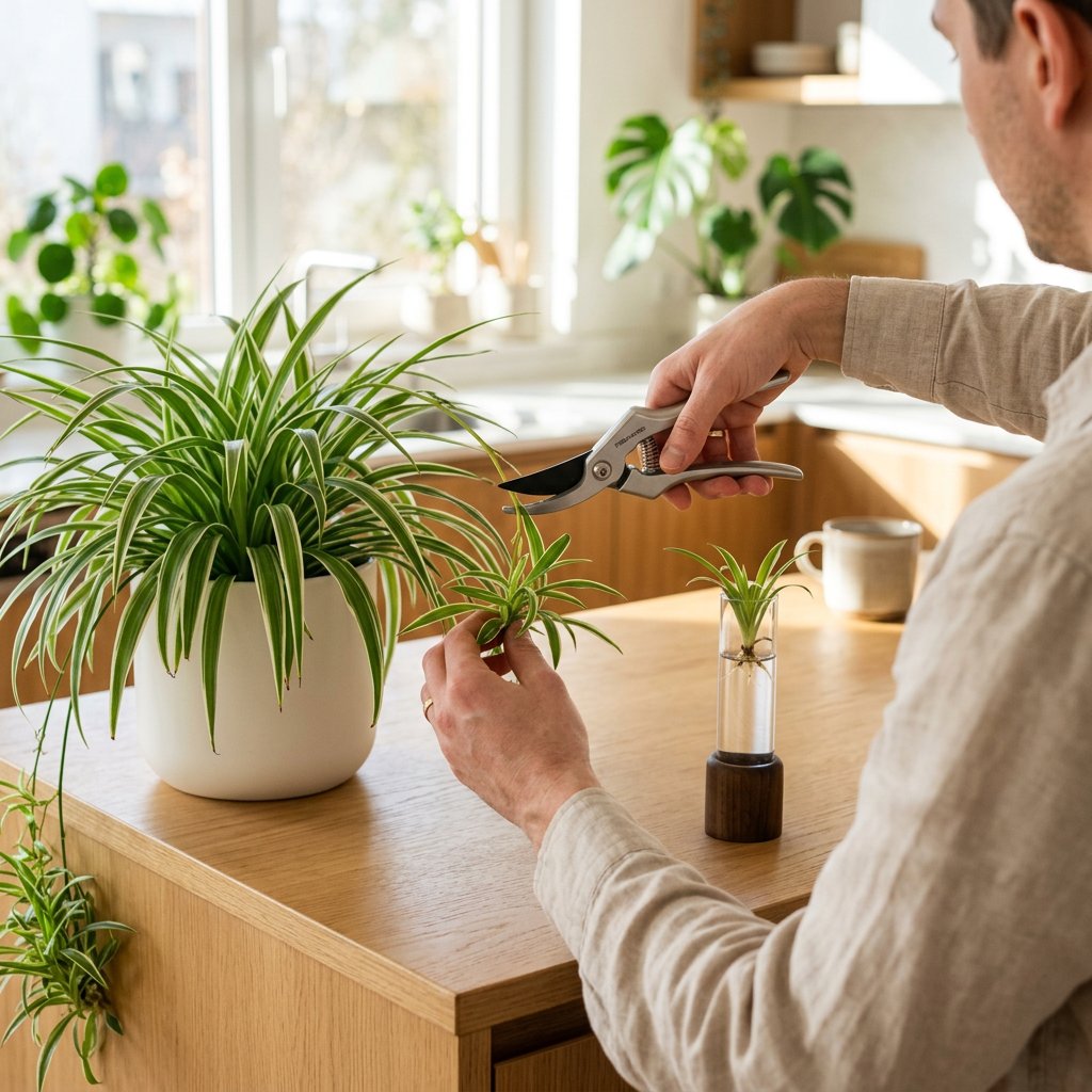 How to Propagate Spider Plant Babies