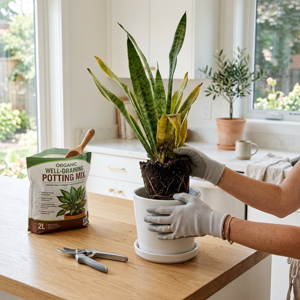 How to Save an Overwatered Snake Plant