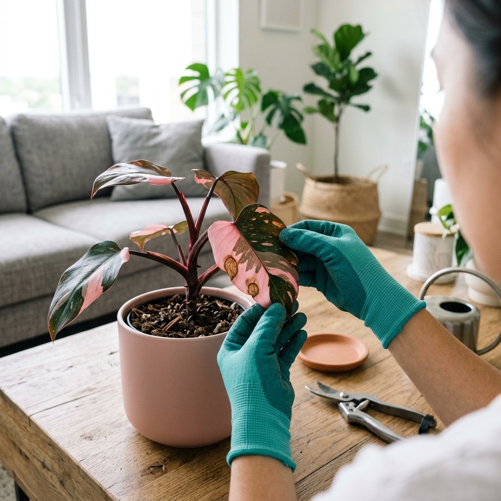 Pink Princess: Fix Brown Leaf Spots