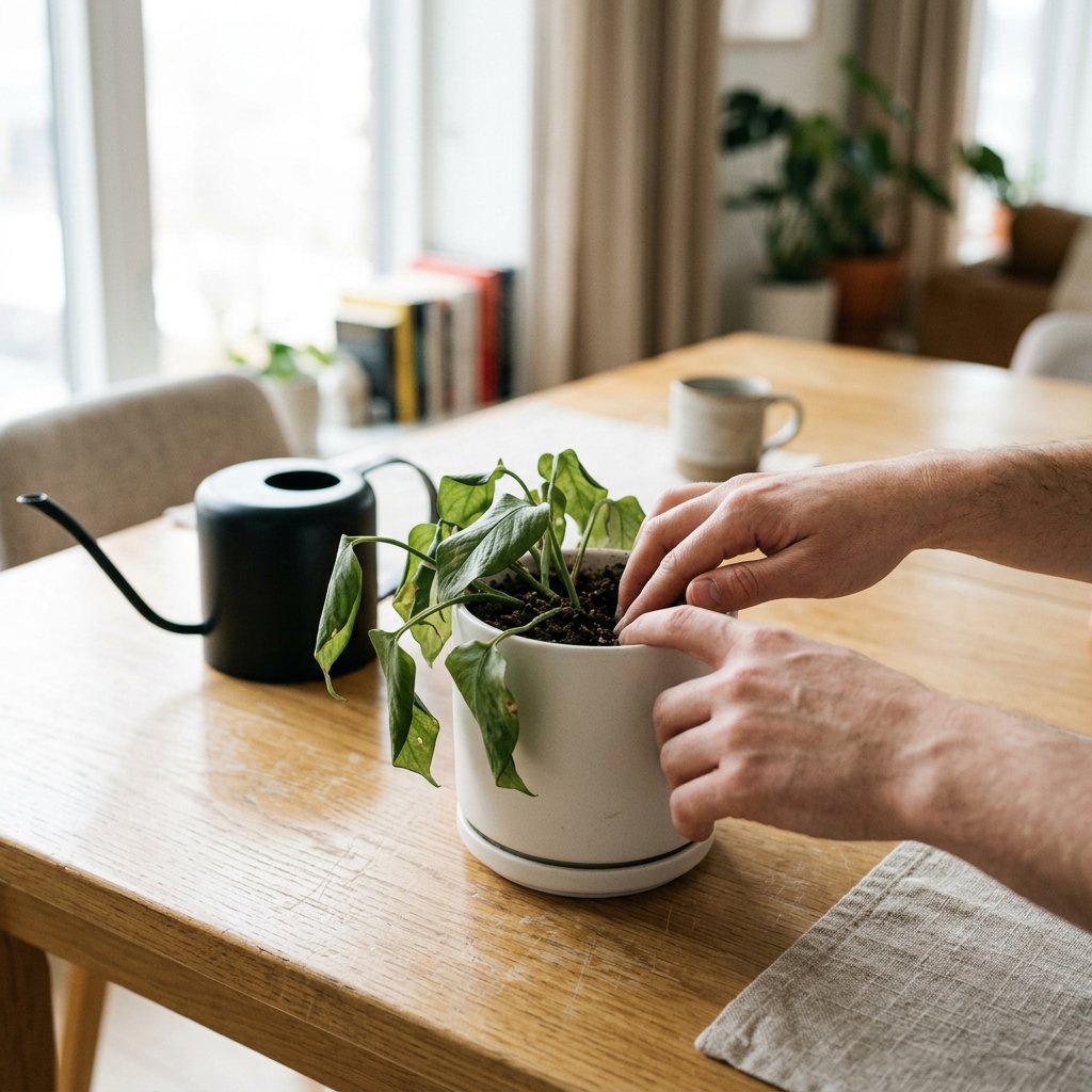 Pothos Leaves Curling: Water or Light?