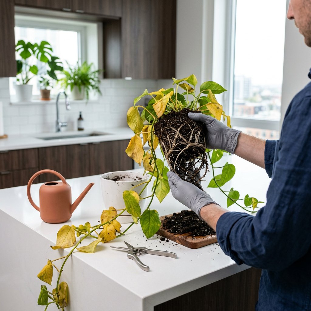 Pothos Root Rot: Signs & How to Save