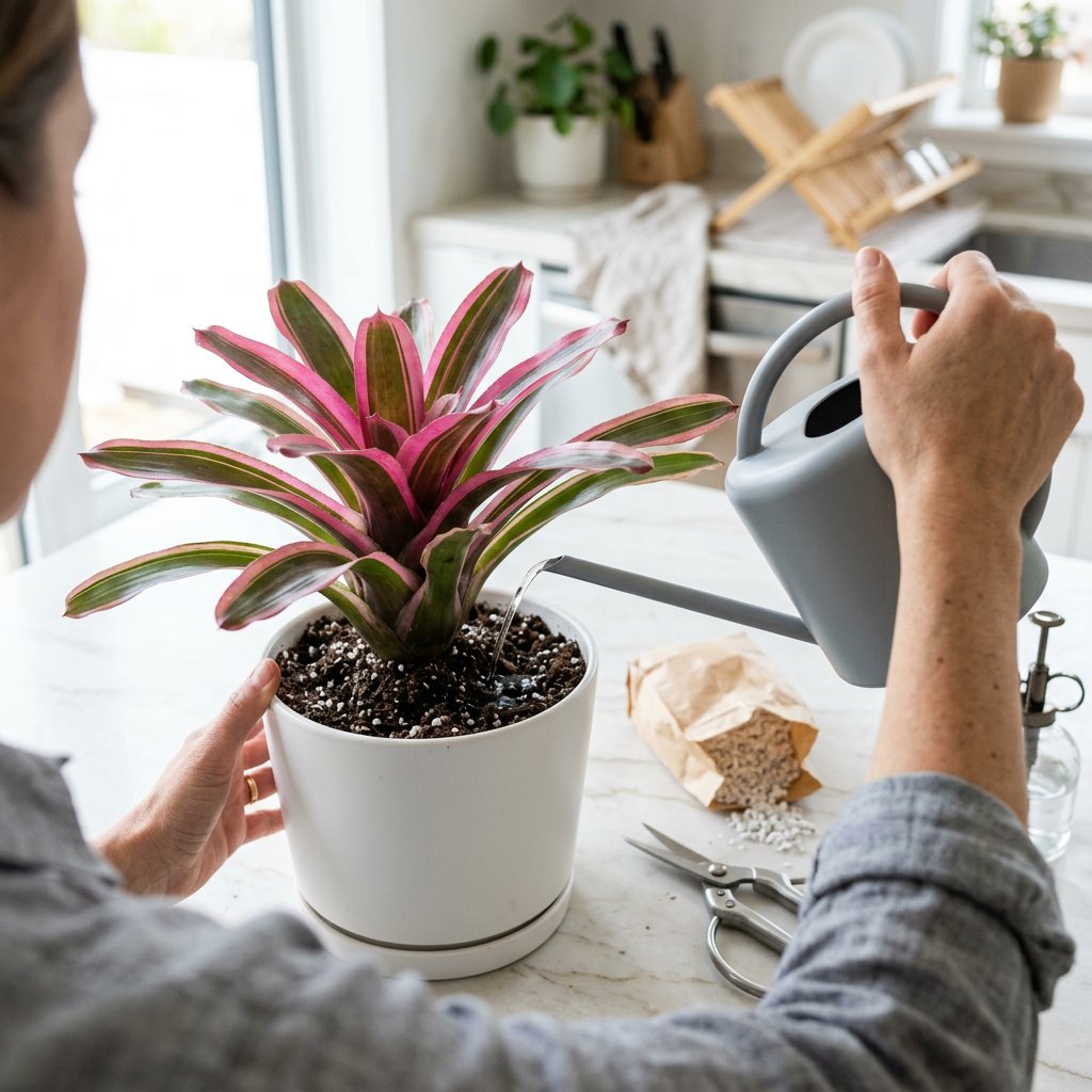 Prevent Crown Rot in Bromeliads