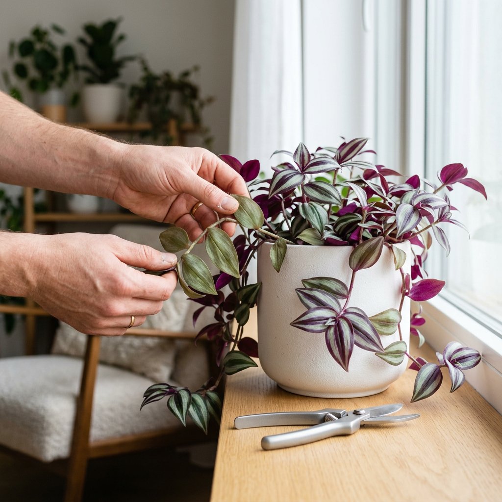 Restore Color to Faded Tradescantia