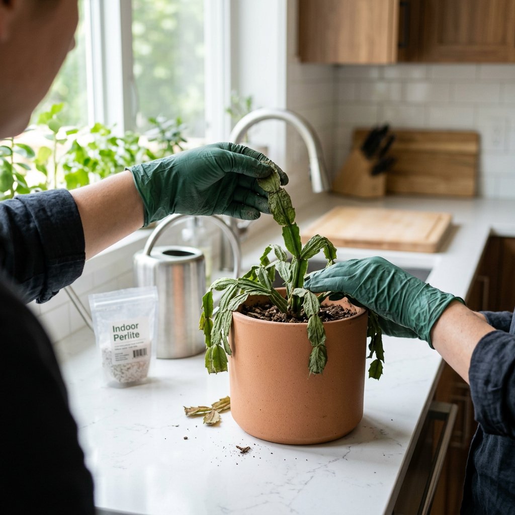 Shriveled Holiday Cactus: Thirst or Rot?