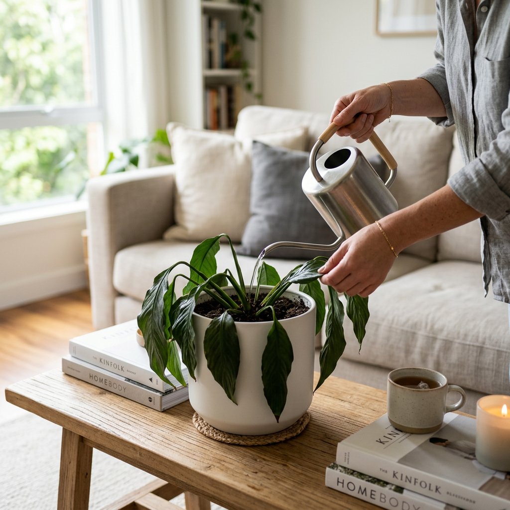 Stop Peace Lily Leaves from Drooping