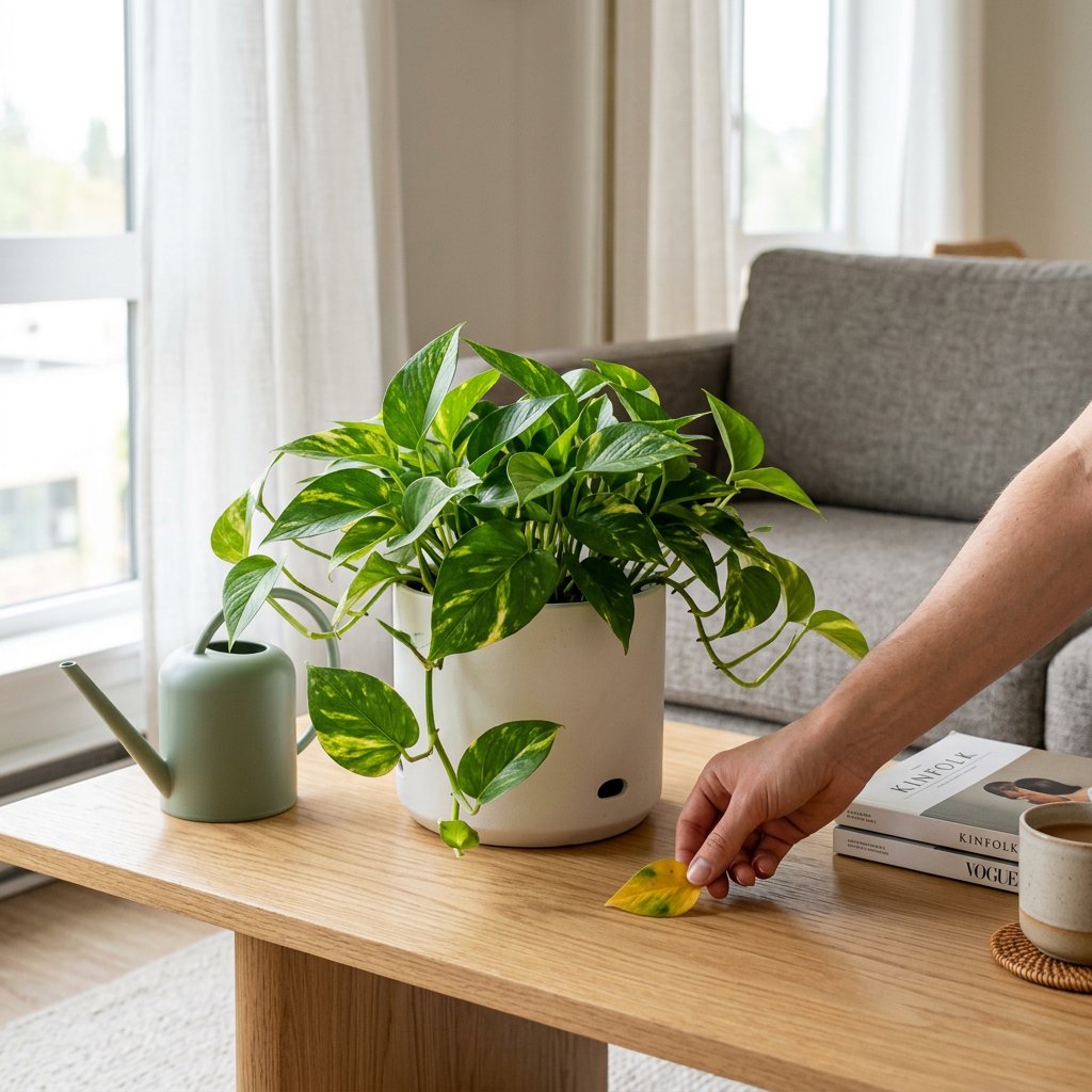 Stop Pothos Leaves from Dropping