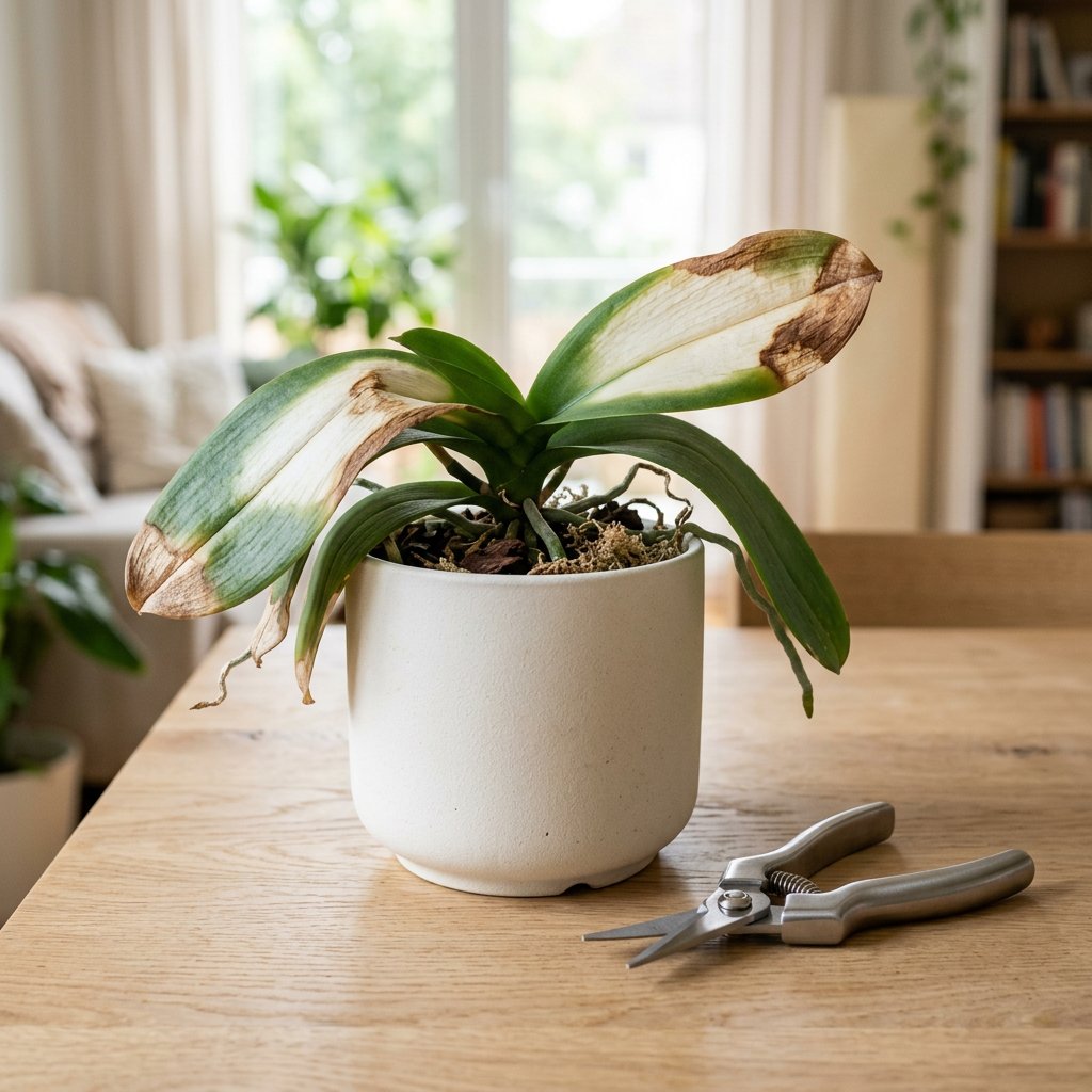 Sunburn on Orchid Leaves: Quick Fixes