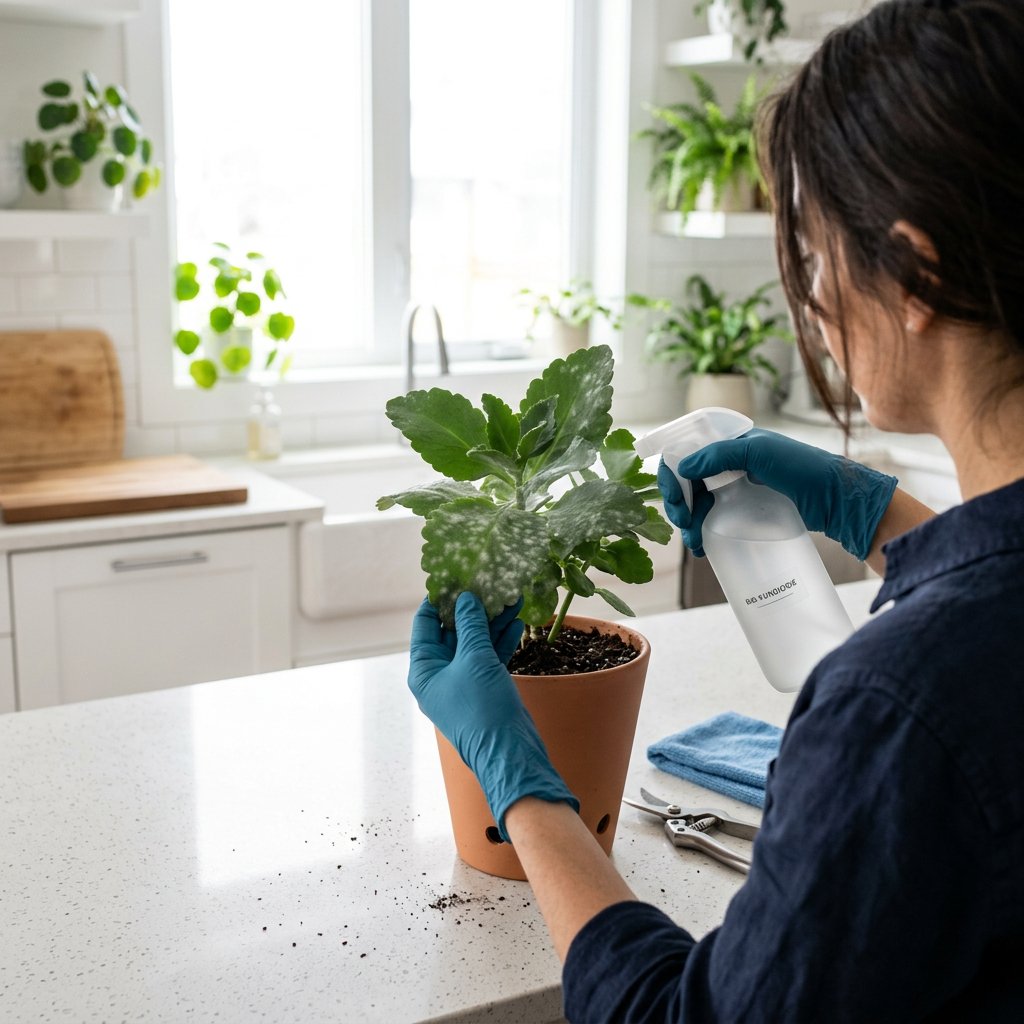 Treat Powdery Mildew on Kalanchoe