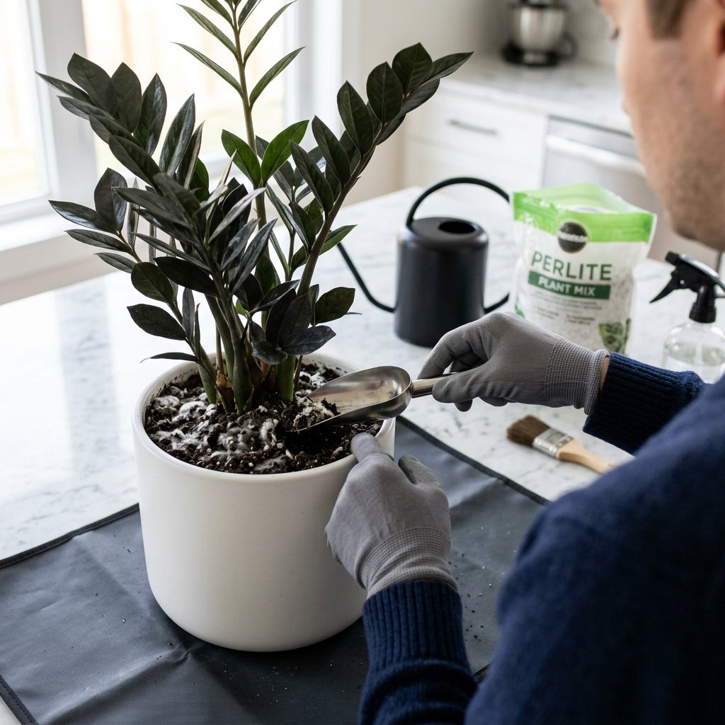 White Mold on Houseplant Soil: Fix It
