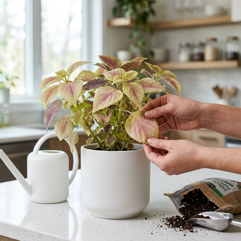 Why is My Coleus Losing Its Color?