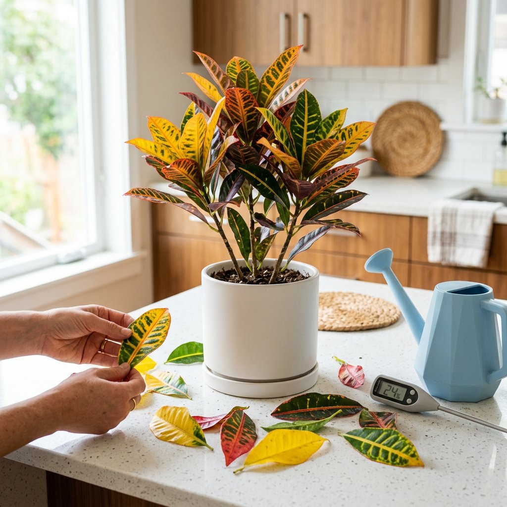 Why is My Croton Dropping Leaves?