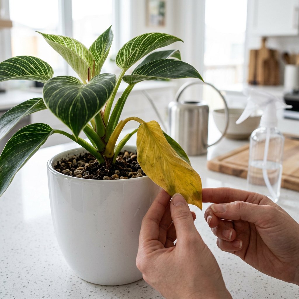 Why is My Philodendron Birkin Yellowing?