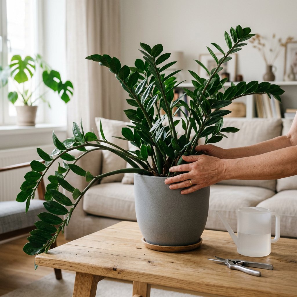 Why is My ZZ Plant Falling Over?