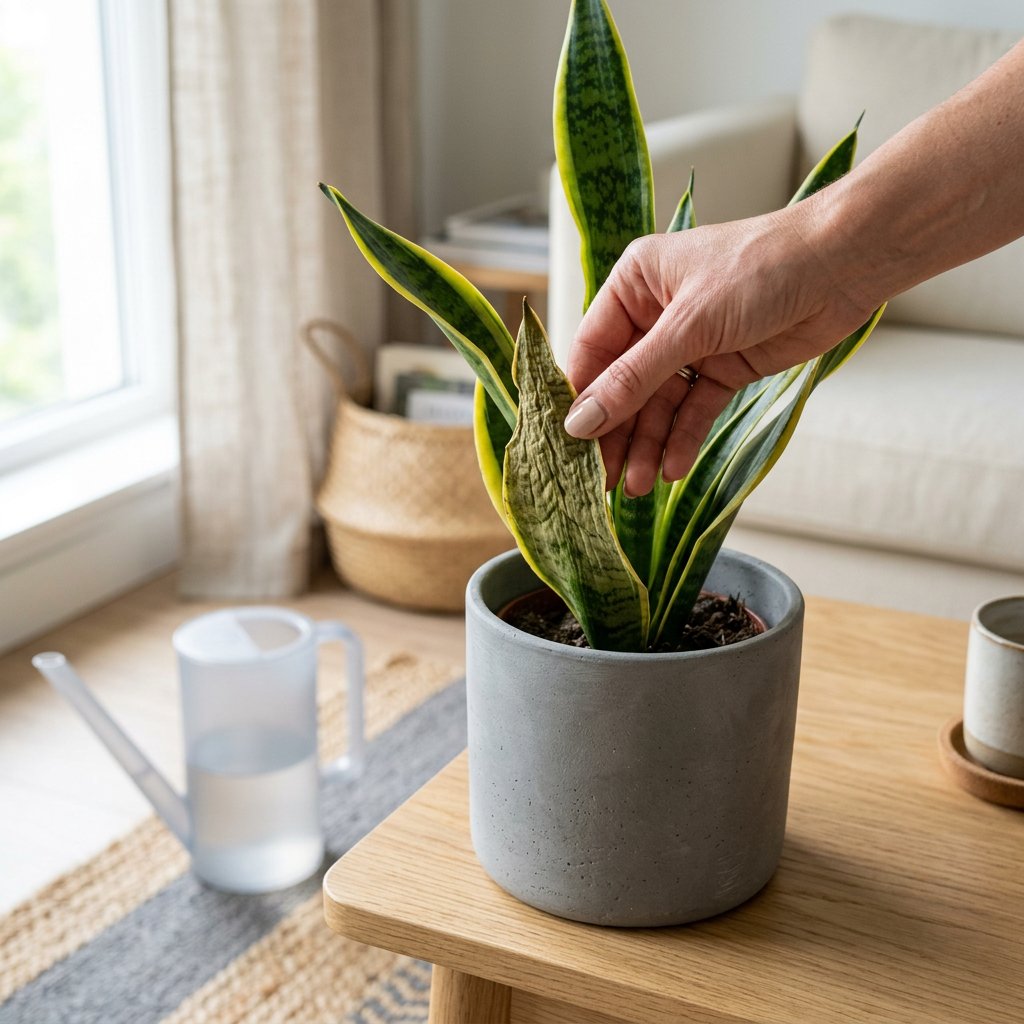 Wrinkled Snake Plant Leaves: Quick Fix