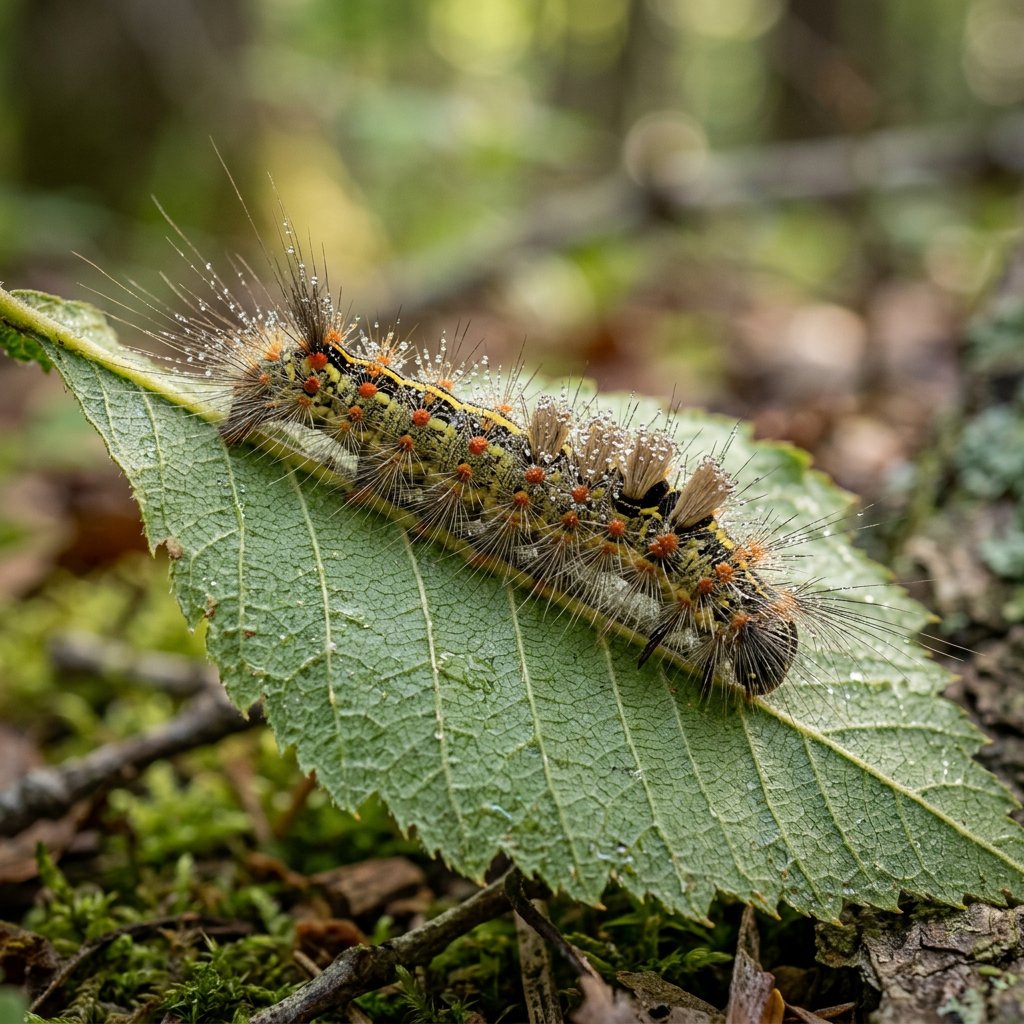 Hackberry Dagger (Acronicta Rubricoma): Facts, Identification & Habitat ...