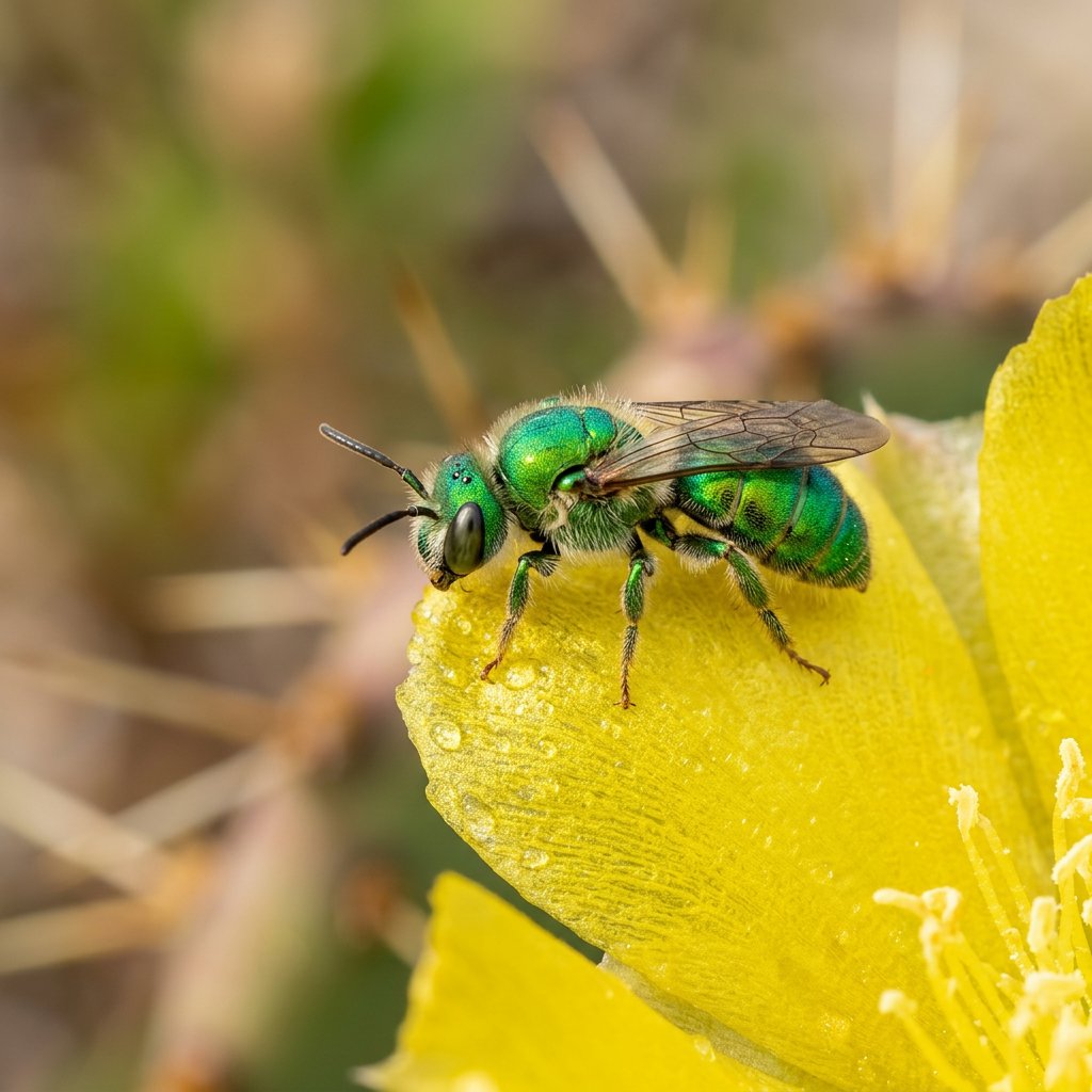 Agapostemon Splendens