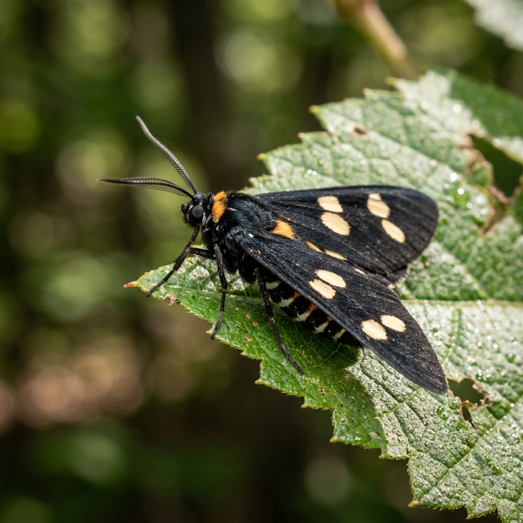 Eight-spotted Forester Moth (Alypia Octomaculata): Facts ...