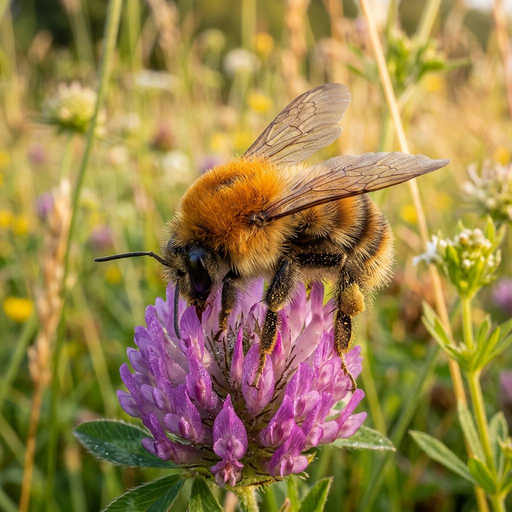 Brown-banded Carder-Bumble Bee (Bombus Humilis): Facts, Identification ...
