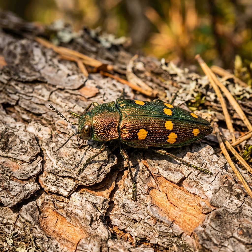 Buprestis Octoguttata