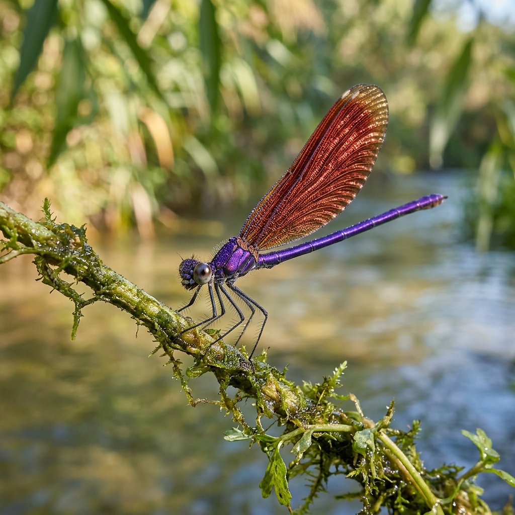 Calopteryx Haemorrhoidalis