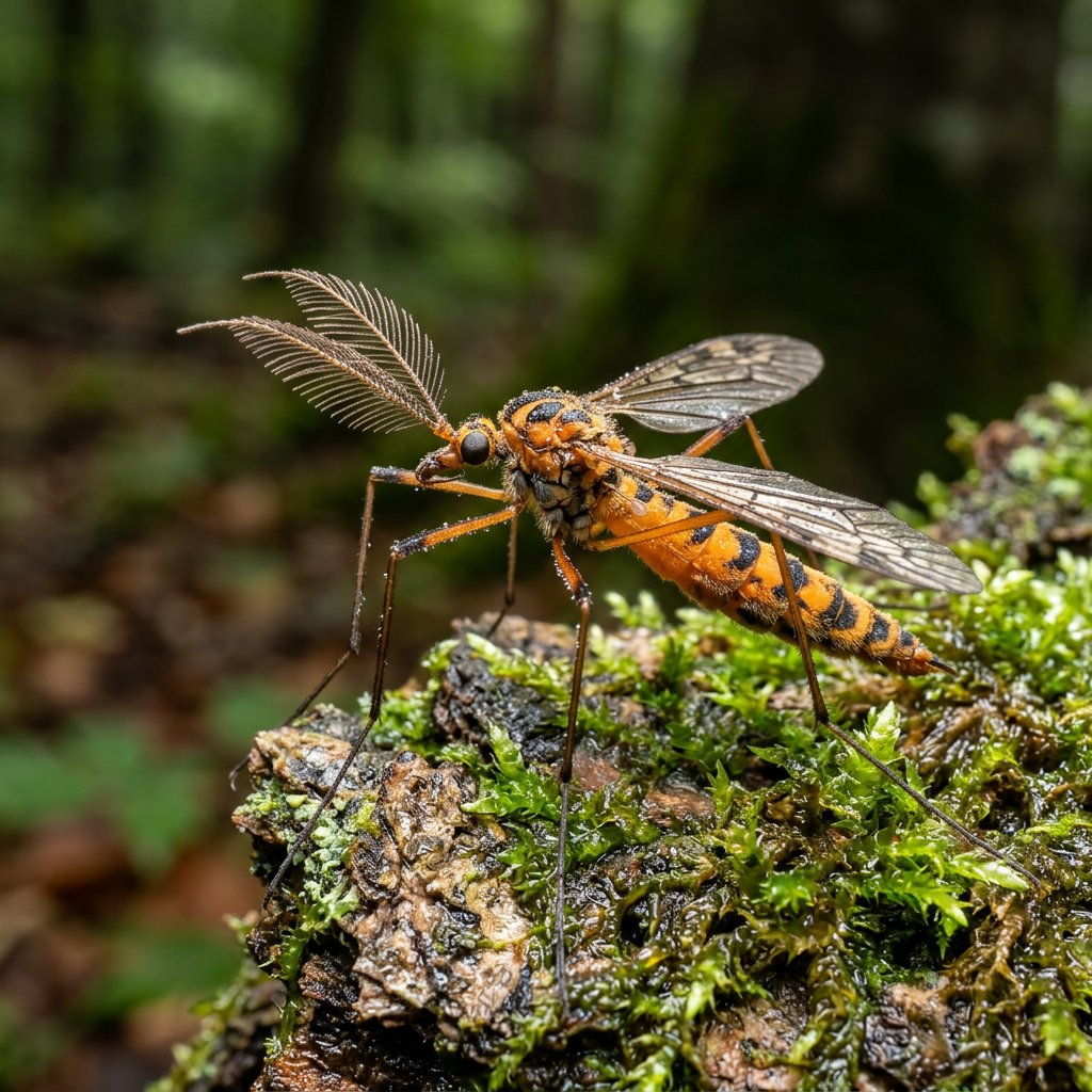 Twin-Mark Comb-Horn (Dictenidia Bimaculata) Insect Identification Guide ...