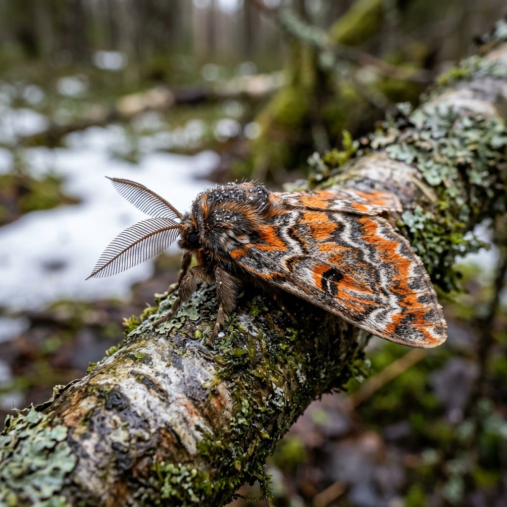 Kentish Glory (Endromis Versicolora): Facts, Identification & Habitat ...