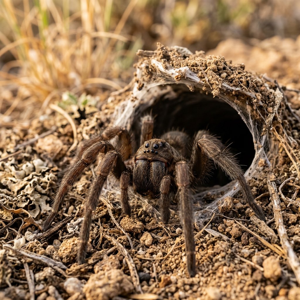 Wafer-lid Trapdoor Spiders (Euctenizidae) Insect Identification Guide ...