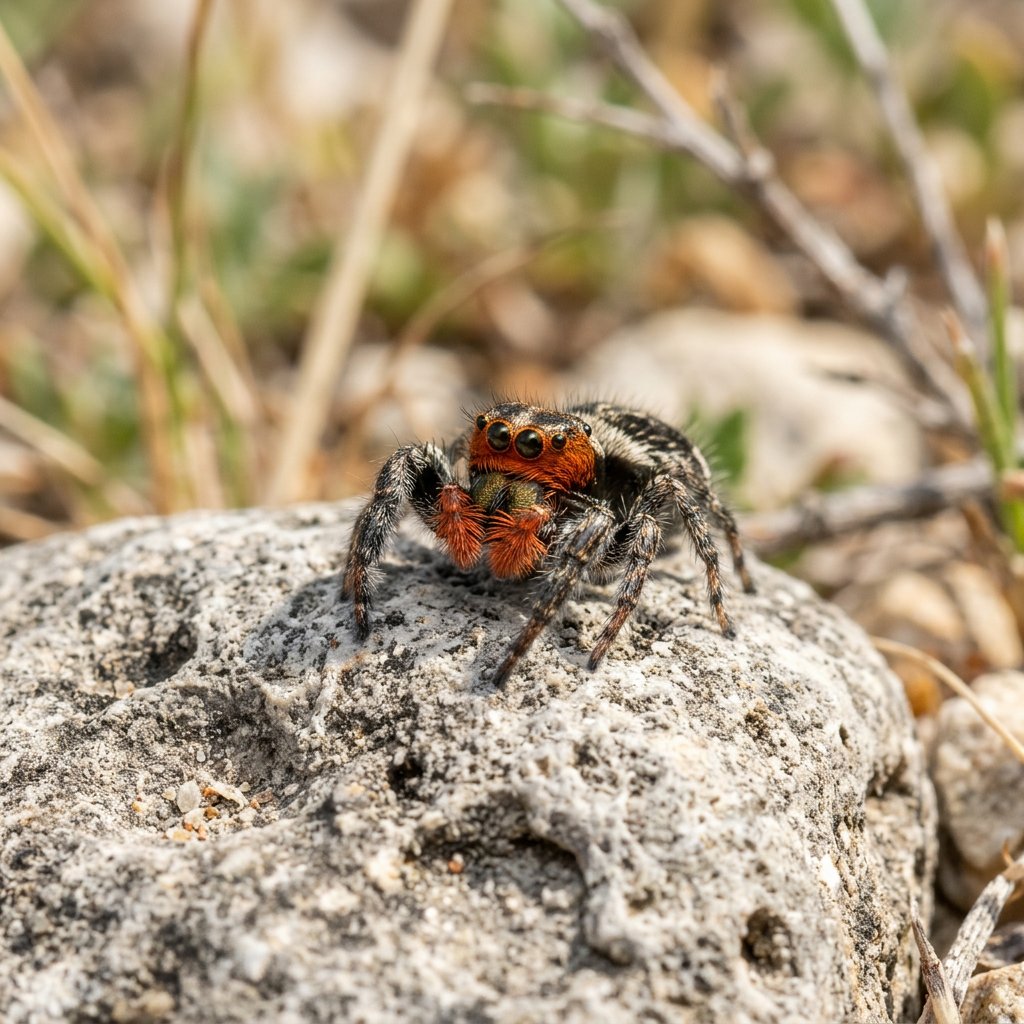 Euophrys Rufibarbis
