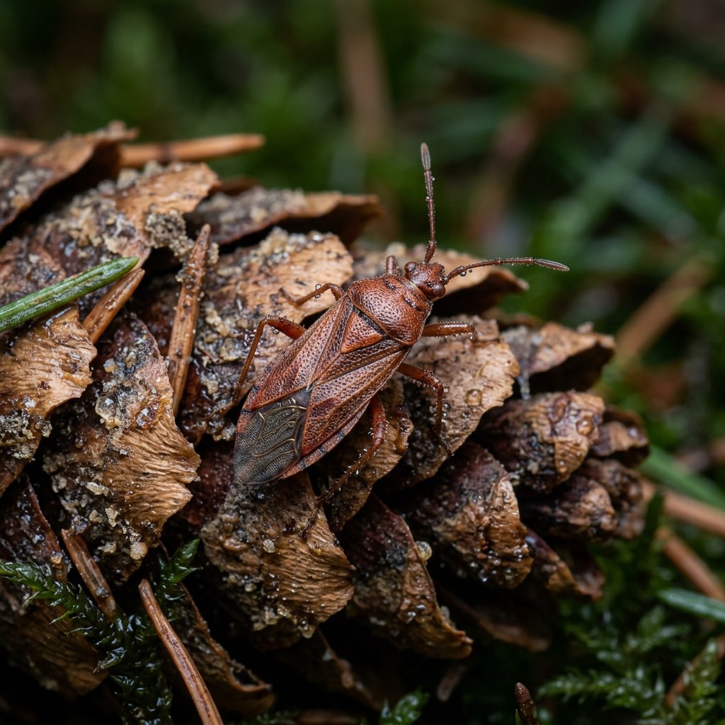 Spruce Cone Bug (Gastrodes Abietum) Insect Identification Guide ...