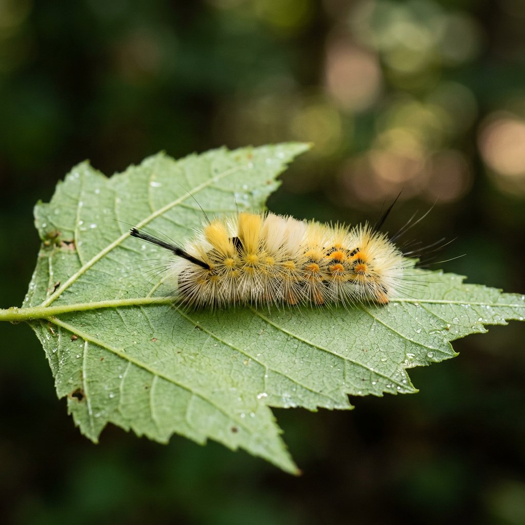 Banded Tussock Moth (Halysidota Tessellaris): Facts, Identification ...