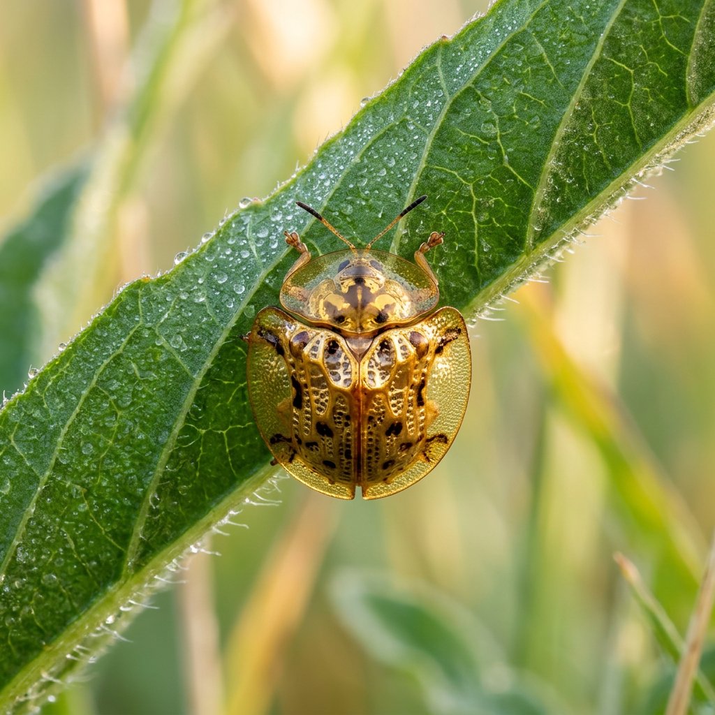 Clavate Tortoise Beetle (Helocassis Clavata) Insect Identification ...