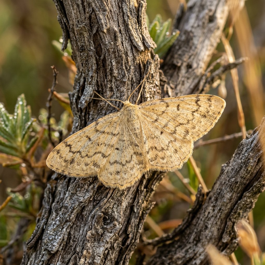 Portland Ribbon Wave (Idaea Degeneraria) Insect Identification Guide ...