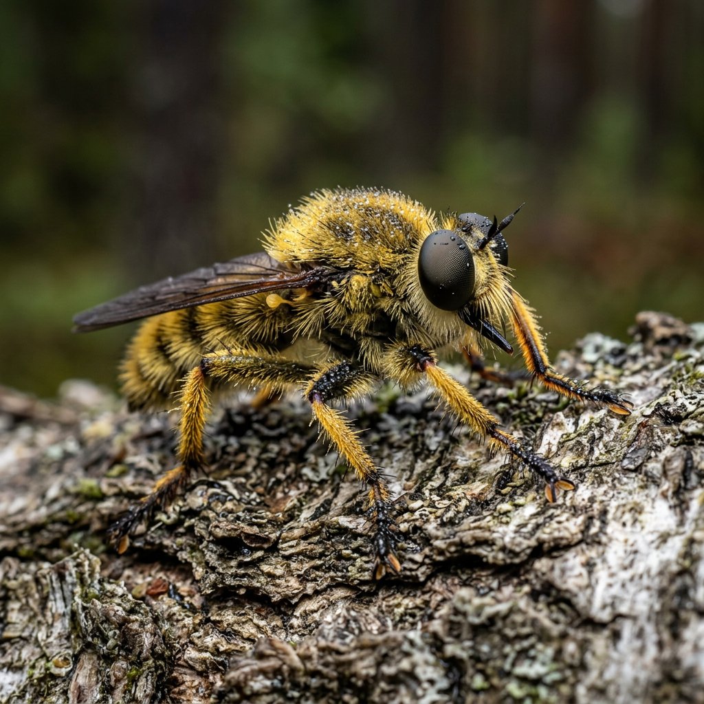 Laphria Flava