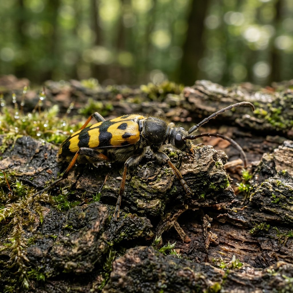 Leptura Quadrifasciata