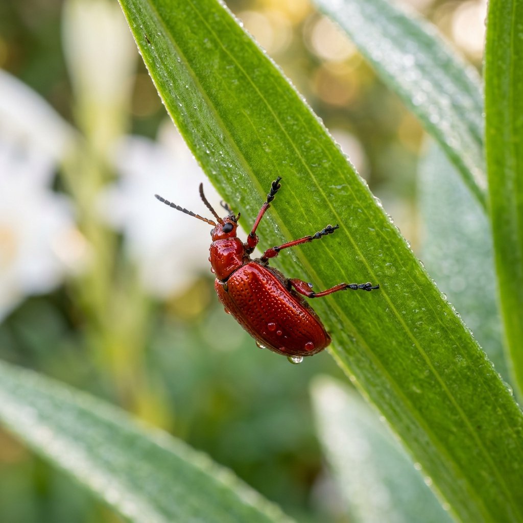 Lily Leaf Beetle (Lilioceris Lilii): Facts, Identification & Habitat ...
