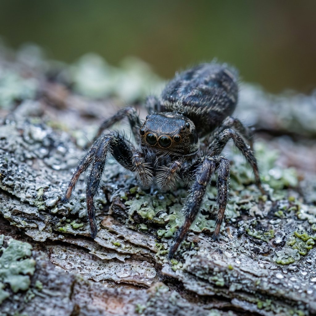 Ribbon Jumping Spider (Metacyrba Taeniola) Insect Identification Guide ...