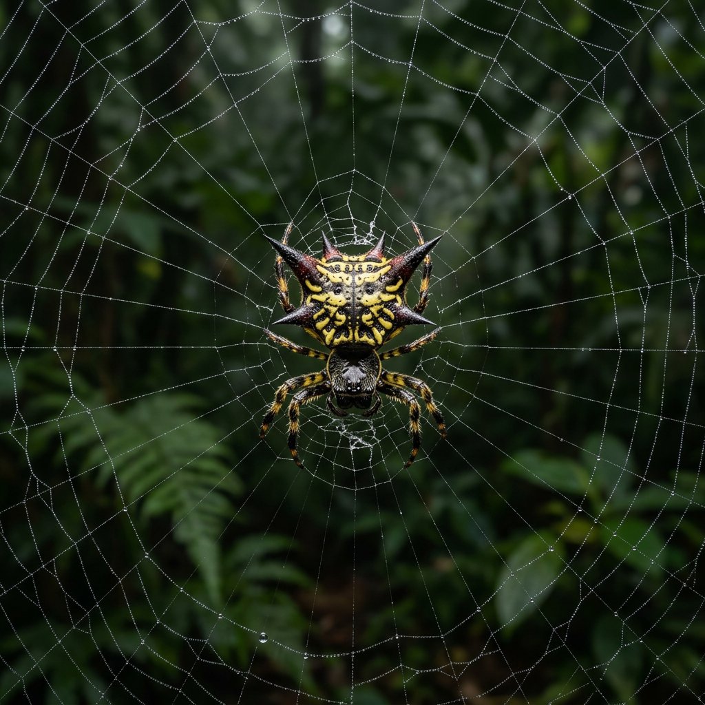 Micrathena Sexspinosa