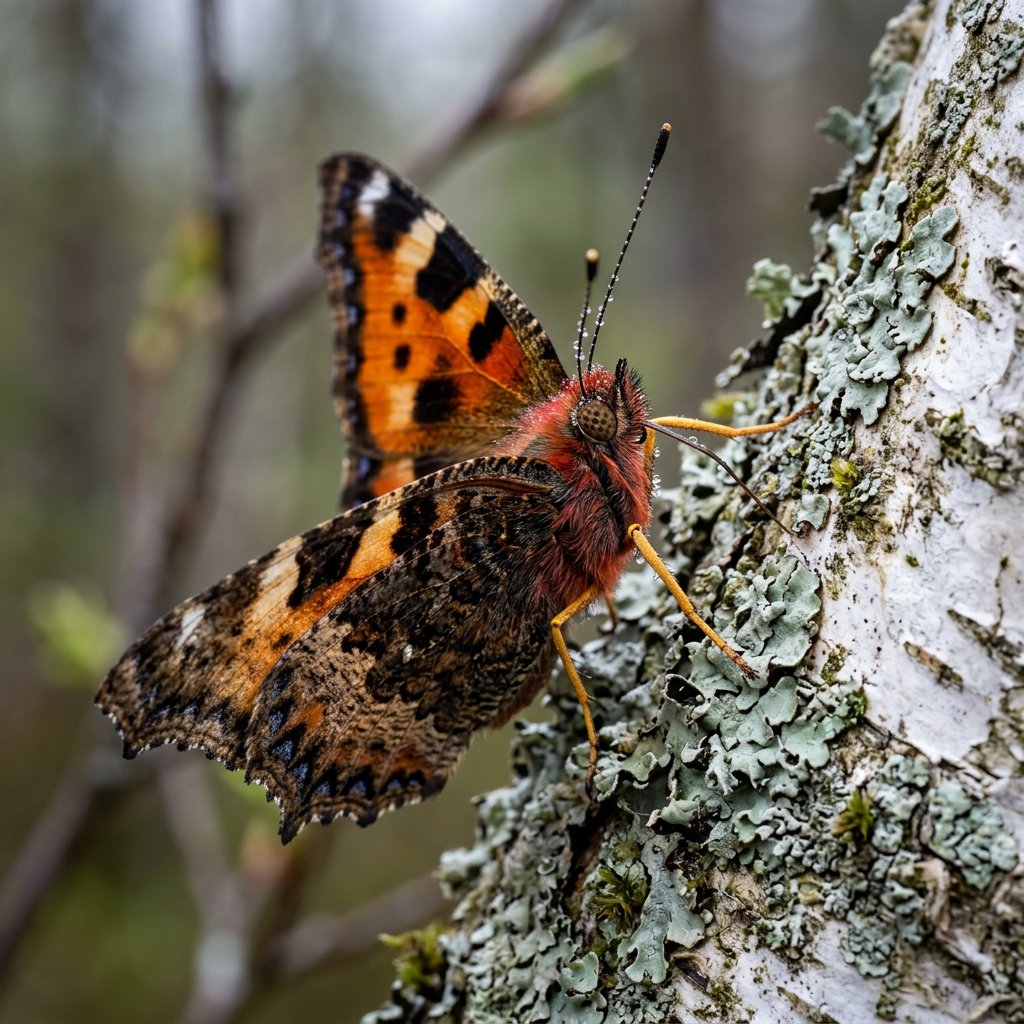 Nymphalis Xanthomelas