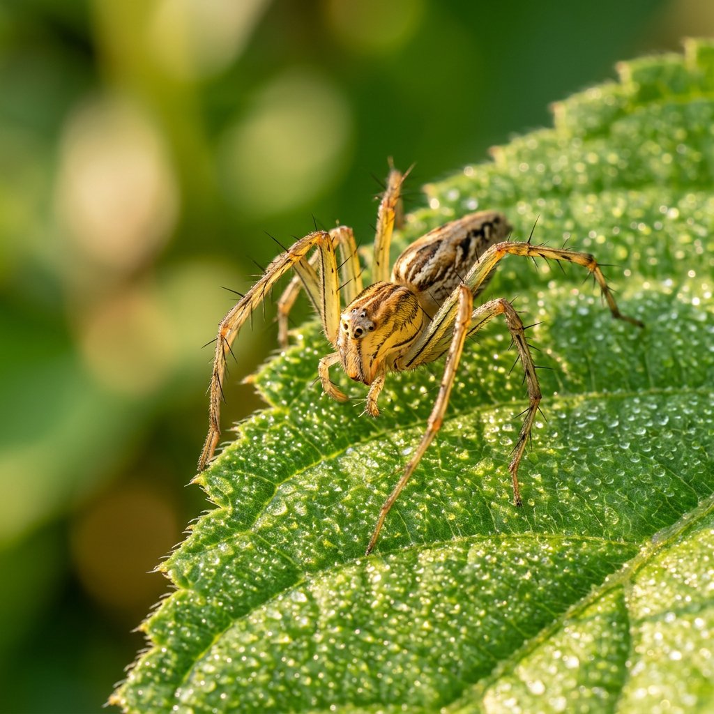 Graceful Insects Graceful-Legs Lynx (Oxyopes Gracilipes): Facts, Identification ...
