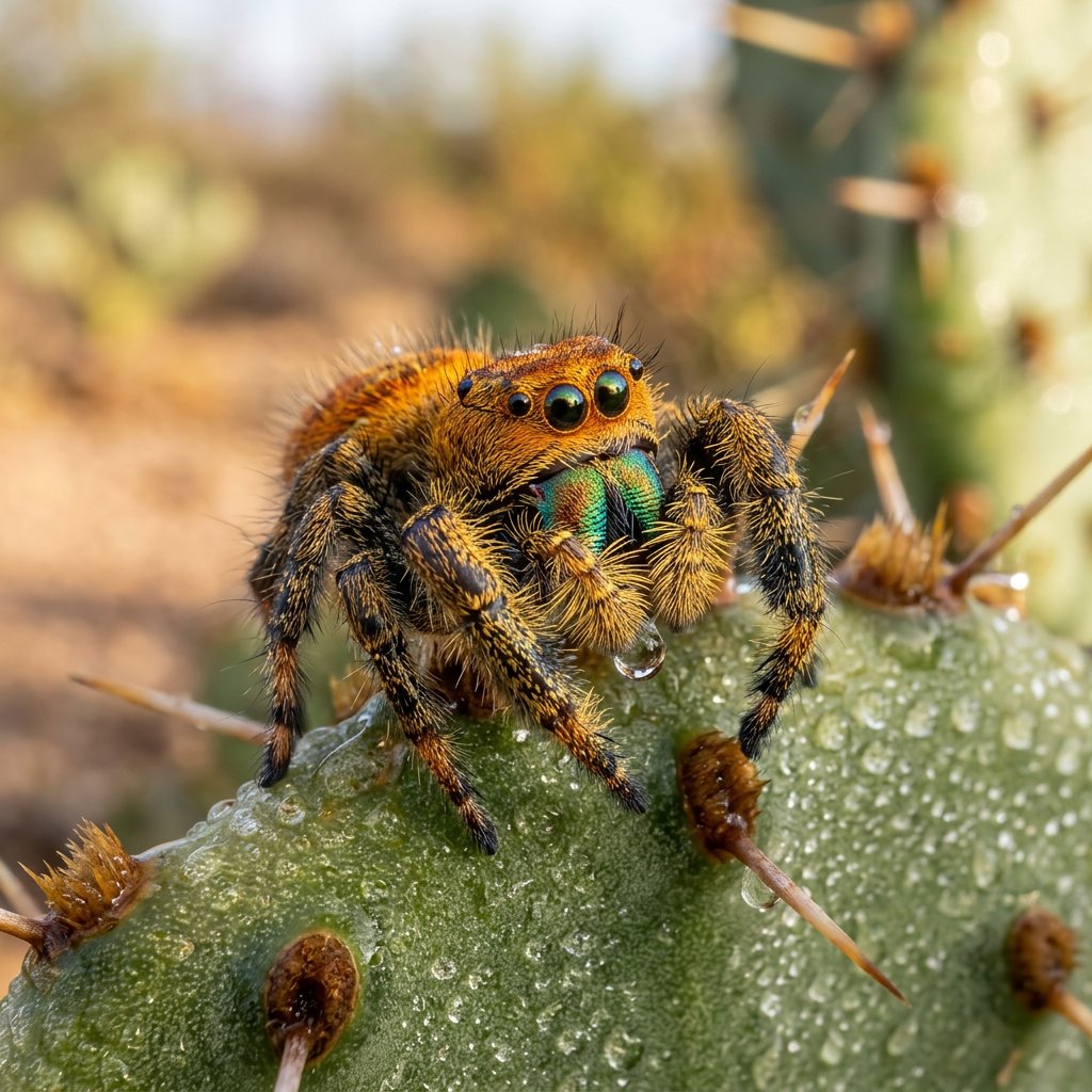 Paraphidippus Aurantius
