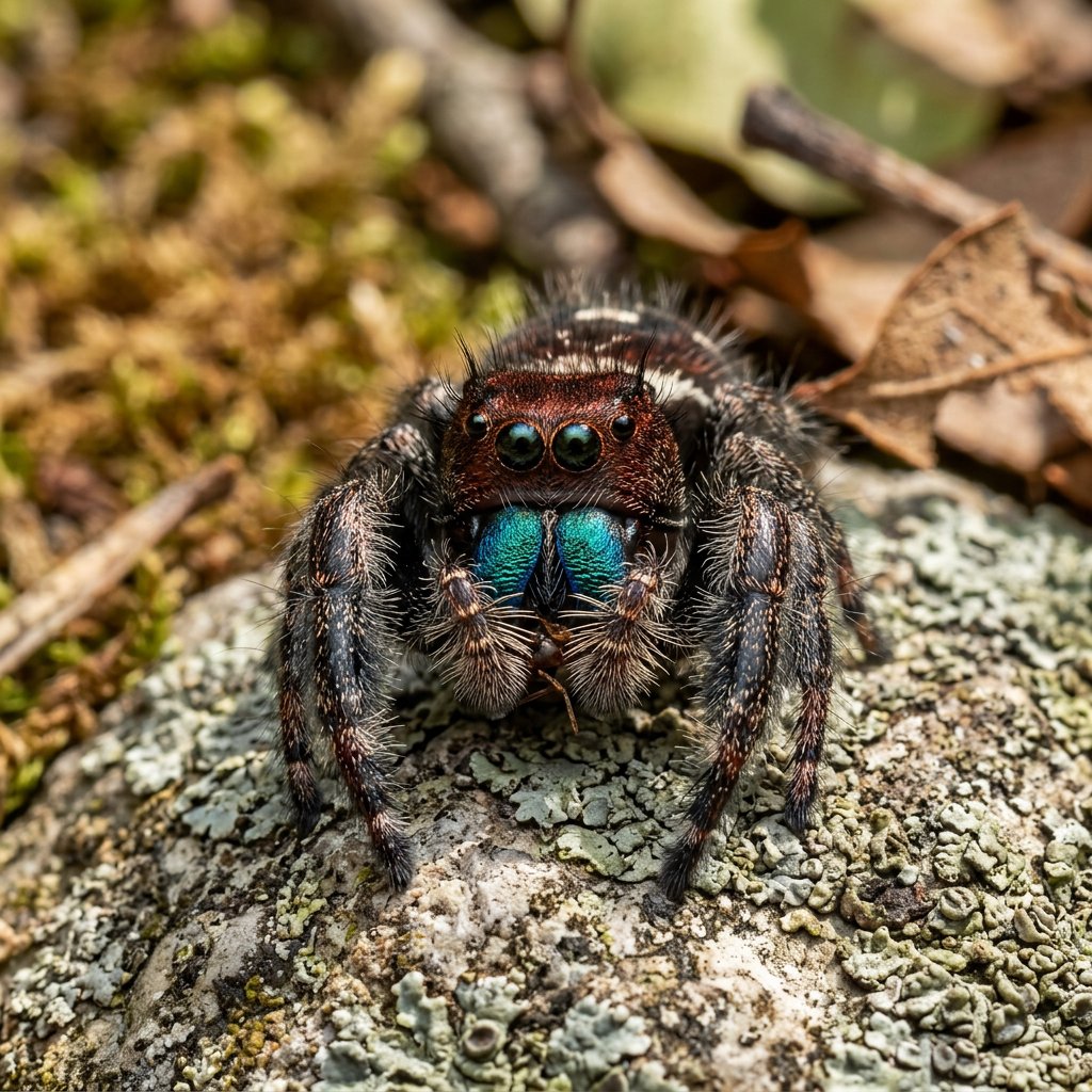 Phidippus Mystaceus