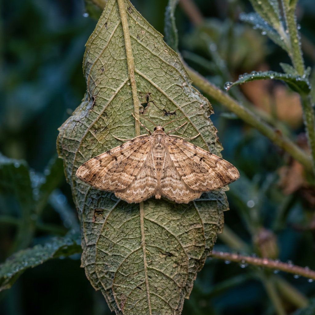 Common Tan Wave (Pleuroprucha Insulsaria) Insect Identification Guide ...